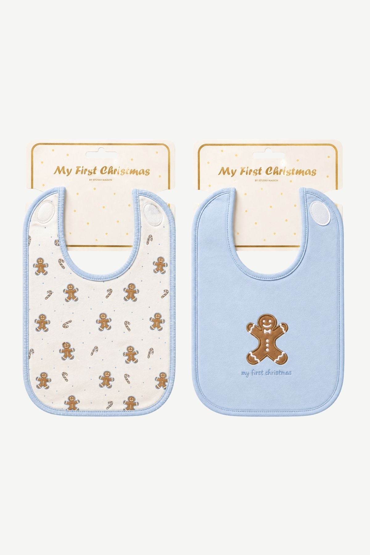 BIB 2-PACK REINDEER Blue
