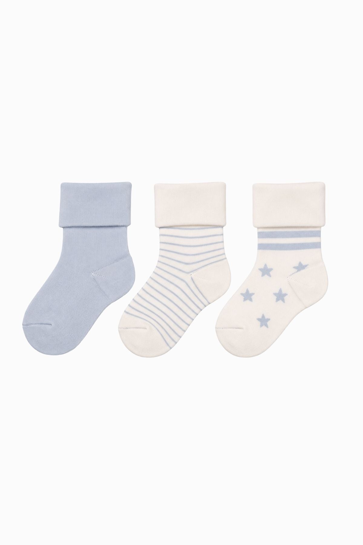 3-Pack Sokken Blauw